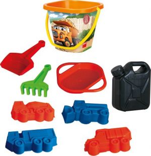 DINO Hračka na písek Tatra pískový set kanystr 9 ks