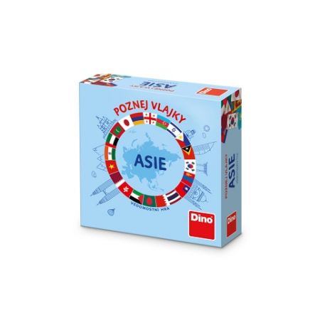 DINO Poznej vlajky - Asie