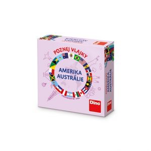 DINO Poznej vlajky - Amerika a Austrálie