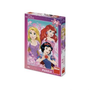 DINO Puzzle Krásné princezny 24 dílků