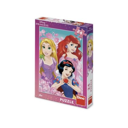 DINO Puzzle Krásné princezny 24 dílků