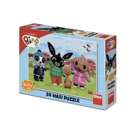 DINO Puzzle Bing na podzim 24 dílků maxi