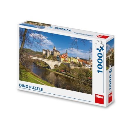 DINO Puzzle Hrad Loket 1000 dílků Region