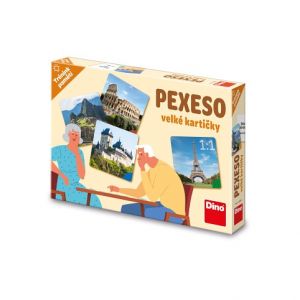 DINO Trénink paměti: Památky pexeso