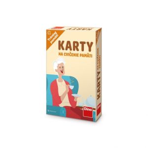 DINO Tréning pamäti: Karty na cvičenie pamäti SK