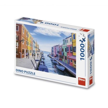 DINO Puzzle Kanál v Benátkách 1000 dílků