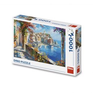 DINO Puzzle Středomořské městečko 1000 dílků