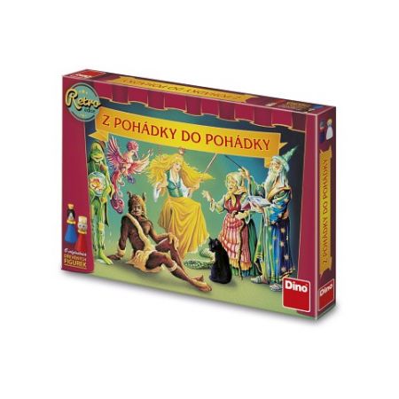 DINO Z pohádky do pohádky retro – dřevo