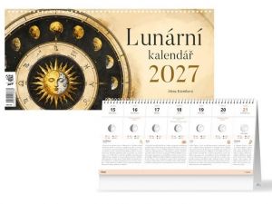 Kalendář stolní Lunární 2027, 30cm x 17,5cm, 1061757