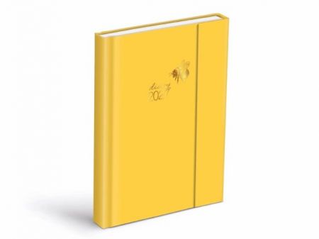 Diář denní 2027 D801 Lamino 1 s magnetem, 14,7cm x 21,2cm, 7781547
