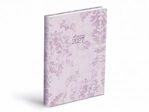 Diář denní 2027 D801 PU potisk 3, 14,7cm x 21,2cm, 7781553