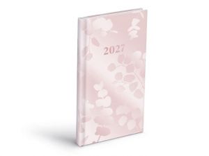 Diář týdenní 2027 T806 Lamino 5 , 9cm x 17cm, 7781611