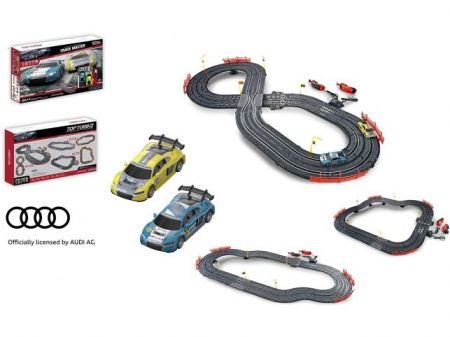 Autodráha s licení Audi, 320 cm, s USB napájecím kabelem