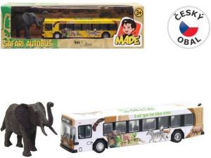 Autobus safari a zvířátko