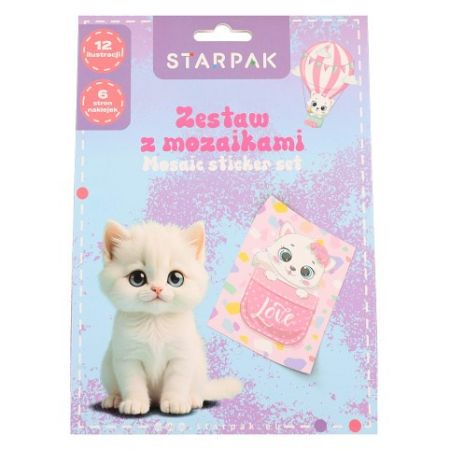 Knížka s mozaikami Kitty obálka 12/48