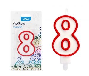 Svíčka č.8 LUMA