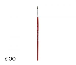 Štětec kulatý č.00 LUMA