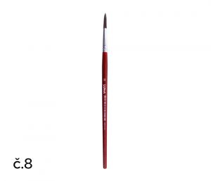 Štětec kulatý č.8 LUMA