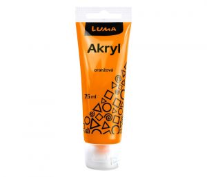 Barva akrylová oranžová 75ml