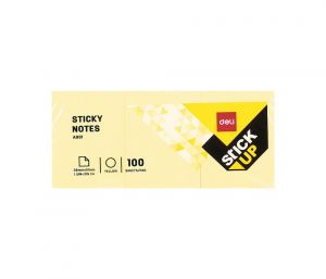 Bloček samolepící STICK UP žlutý 38x51mm 3x100l EA00153