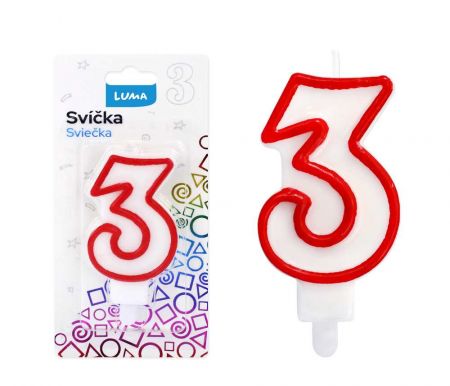 Svíčka č.3 LUMA