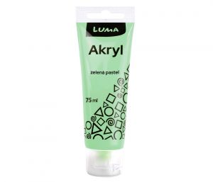 Barva akrylová PASTEL zelená 75ml