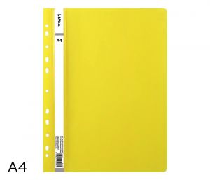 Rychlovazač A4 PP euro LUMA, žlutý