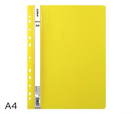 Rychlovazač A4 PP euro LUMA, žlutý