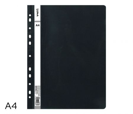 Rychlovazač A4 PP euro LUMA, černý