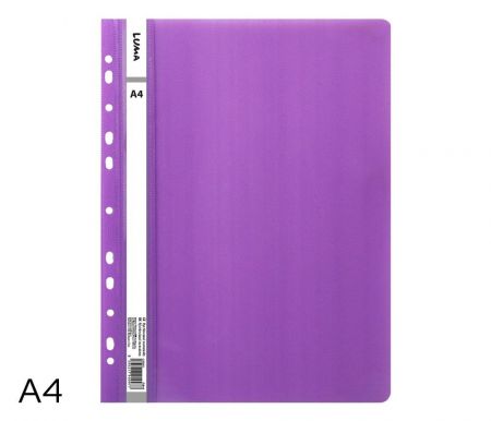 Rychlovazač A4 PP euro LUMA, fialový
