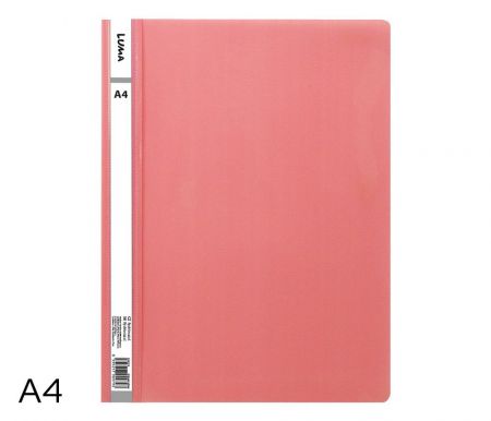 Rychlovazač A4 PP LUMA, růžový