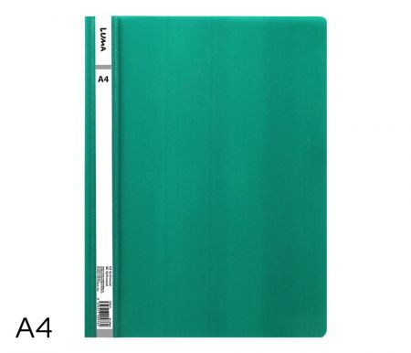 Rychlovazač A4 PP LUMA, tm. zelený