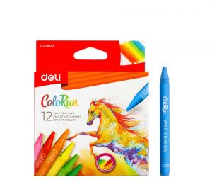 Voskovky DELI 12 barev ColoRun EC20800