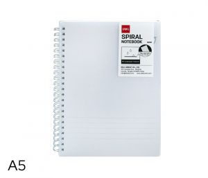 Blok spirála A5 linka 80l DELI EN038