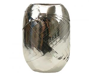 Stuha vázací 20m metal stříbrná LUMA