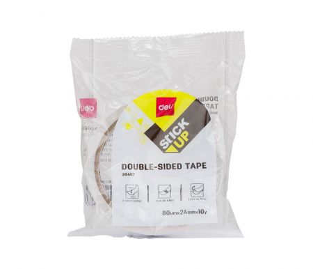 Oboustranná lepící páska 24mmx9m STICK UP DELI E30407