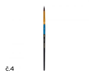 Štětec syntetický kulatý č. 4 DELI EC408-4