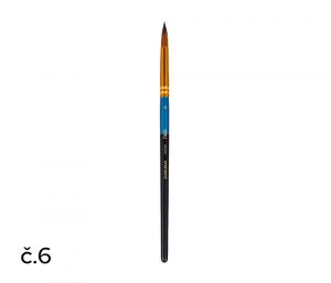 Štětec syntetický kulatý č. 6 DELI EC408-6