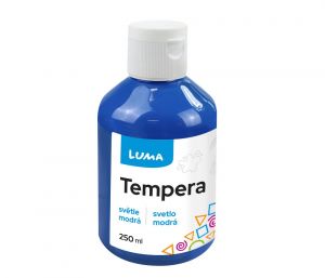 Barvy temperové LUMA 250ml modrá světle