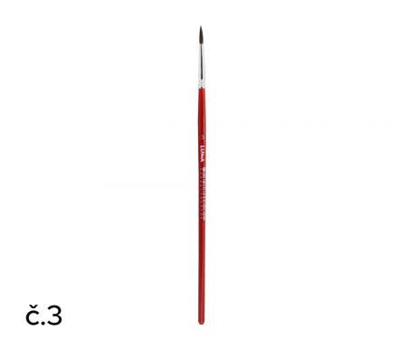 Štětec kulatý č.  3 LUMA
