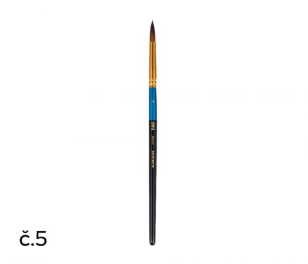 Štětec syntetický kulatý č.  5 DELI EC408-5
