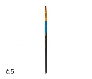 Štětec syntetický plochý č. 5 DELI EC409-5