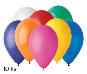 Balónky 10ks OBYČ. mix