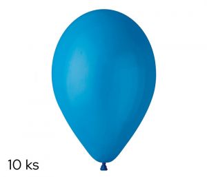 Balónky 10ks OBYČ. modré