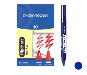Popisovač CENTROPEN 8560 (8860) zkosený modrý