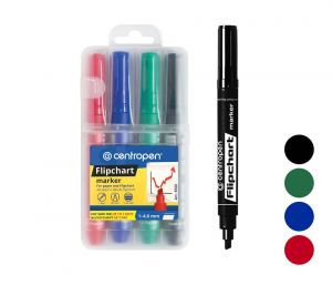 Popisovač CENTROPEN 8560/4 zkosený sada