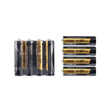 Baterie alkalická AA tužková R6P 4ks DELI EL203
