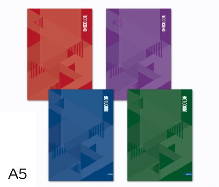 Kniha záznamová A5 linka 160l Unicolor mix