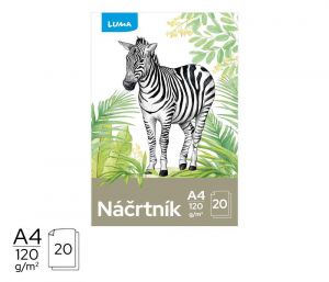 Náčrtník A4 20l LUMA