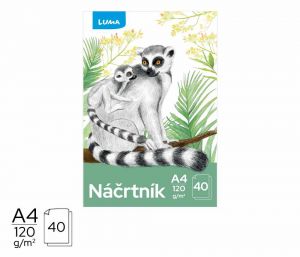 Náčrtník A4 40l LUMA